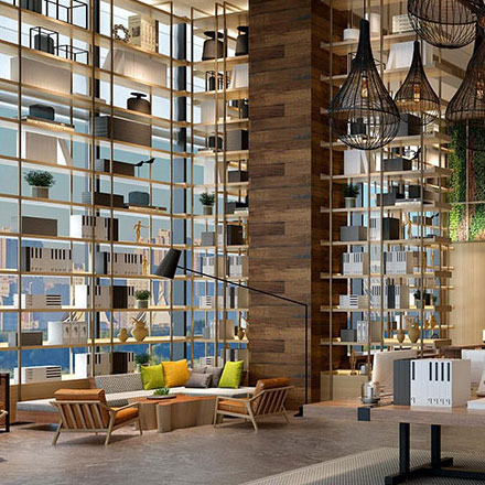 扁平化设计风格-酒店扁平化品牌vi设计风格