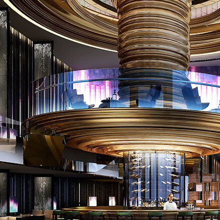 敦煌酒店标识设计作品案例展示